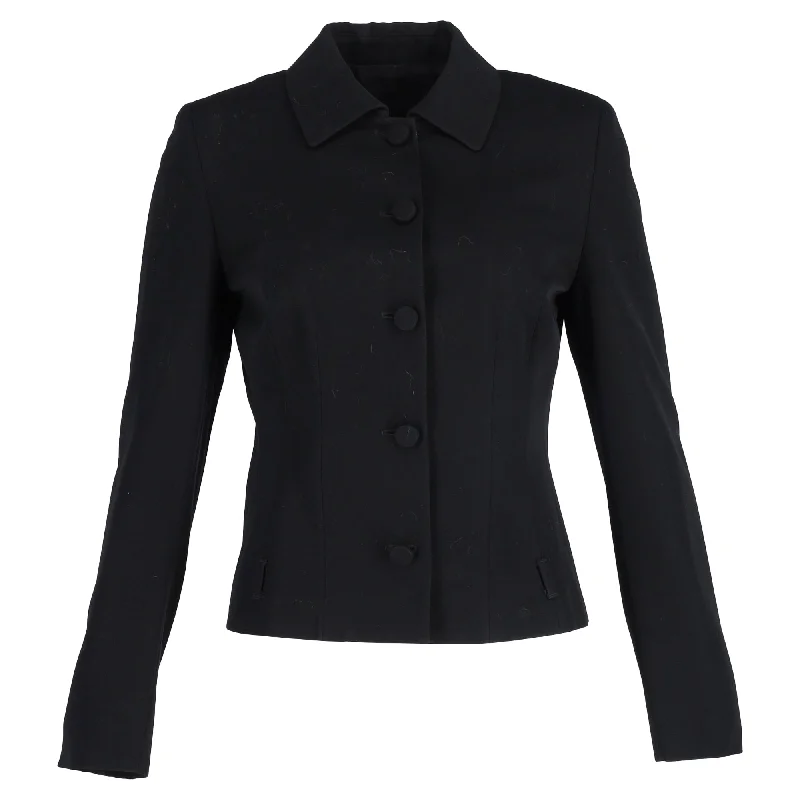 Prada Evening Jacket in Black Wool