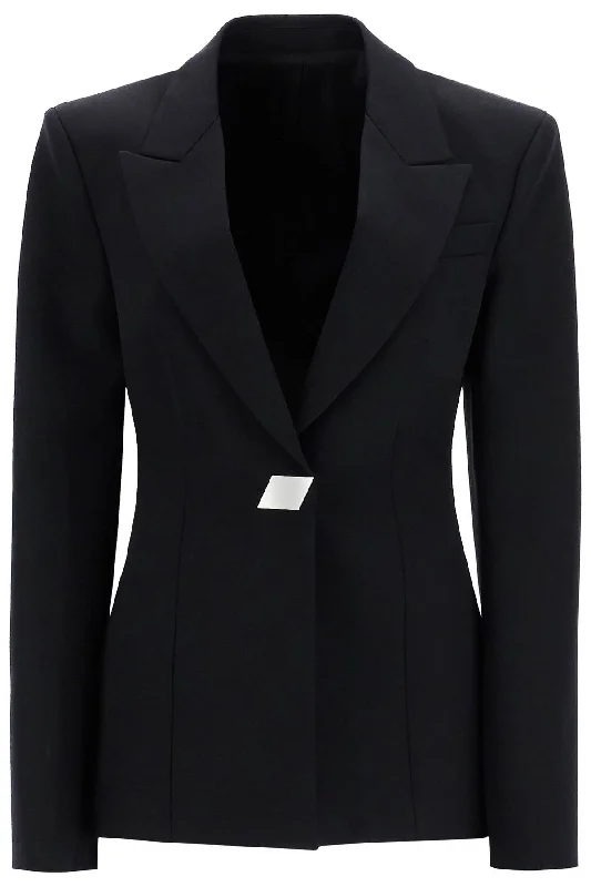 The Attico Women's Wool Gabardine Blazer